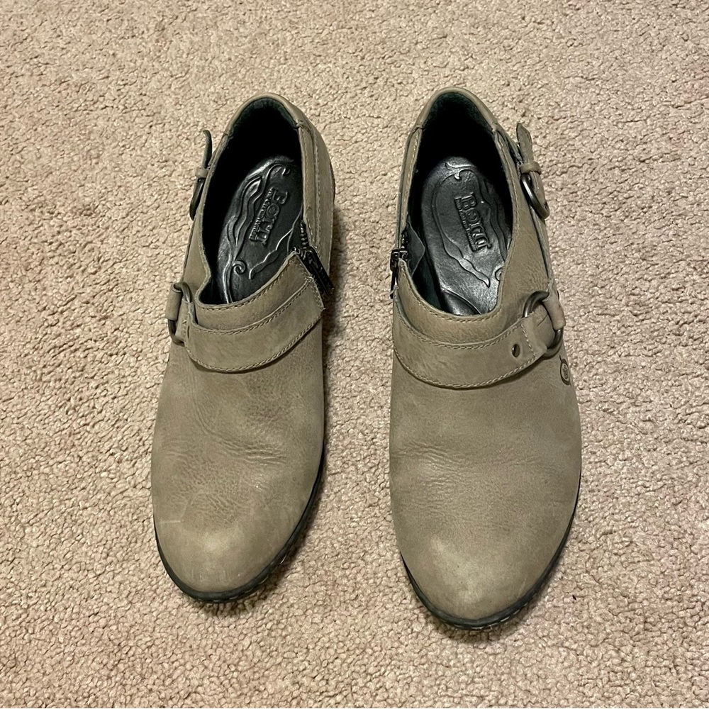 BORN BOOTIES WOMENS SHOES SIZE 9/40.5M - TAN/ombré